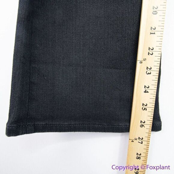 NEW Madewell‎ Kick Out Crop Jeans in Black Rinse Wash, 29 - Picture 6 of 14